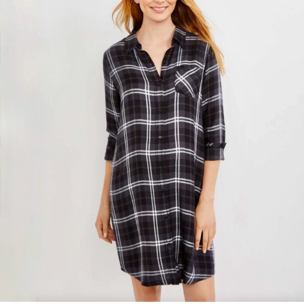 Rails XS Maternity Shirtdress